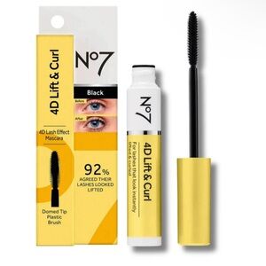 No 7 Lift and curl 4 d lash effect